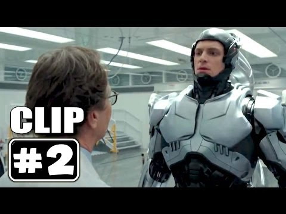 ROBOCOP Movie Clip # 2 "ROBOCOP Wakes Up"
