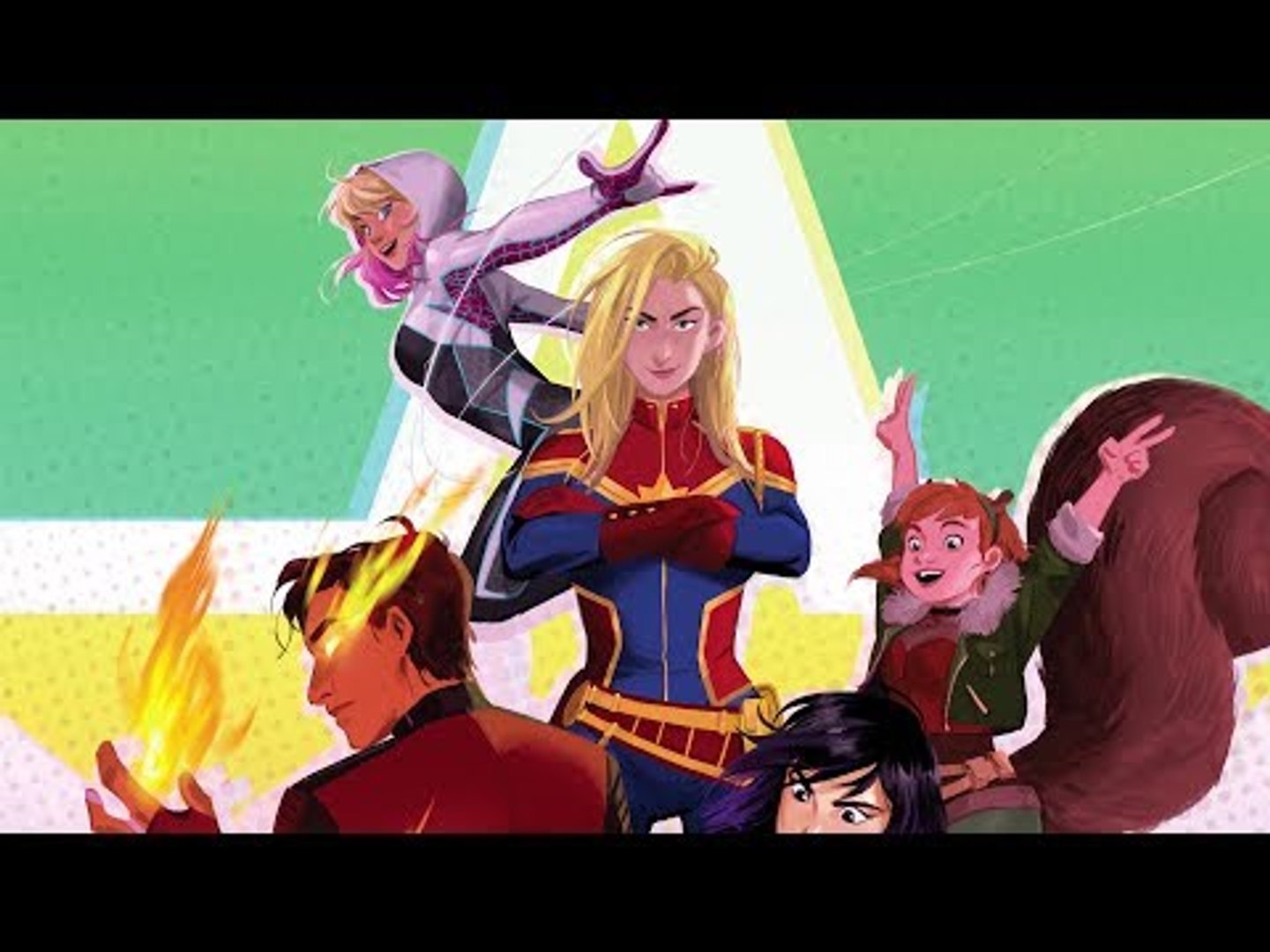Marvel Rising First Look Trailer (2018) Marvel Animated Series