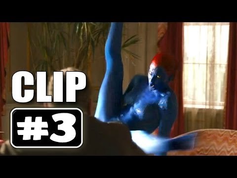 Mystique Fight X-MEN DAYS OF FUTURE PAST Movie Clip # 3