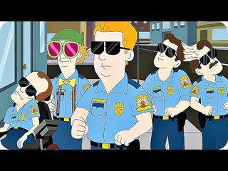 PARADISE PD Trailer Season 1 (2018) Netflix Animation Series