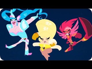 SUPER DRAGS Trailer Season 1 (2018) Netflix Series