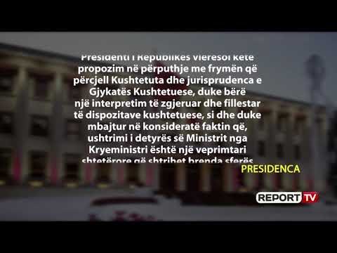 Report TV - Meta firmos dekretet: Shkarkohet Bushati, Rama ministër i Jashtëm