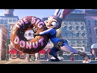 "The Big Donut!" - Disney's ZOOTOPIA Movie Clip # 5