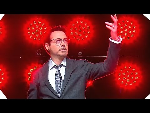 CAPTAIN AMERICA Civil War - Tony Stark Wins the Best Entrance Contest - European Premiere Footage