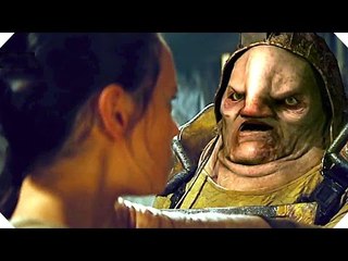 STAR WARS 7 'The Force Awakens' - REY vs UNKAR vs CHEWIE Deleted Scene !