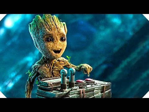 Les Gardiens de la Galaxie 2 Baby Groot Figurine Interactive Marvel Jouet  Toy Review Disney Hasbro - Vidéo Dailymotion