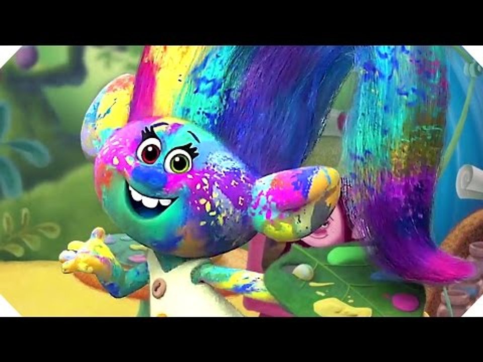 TROLLS - "Troll Village" - Blu Ray Movie Clip (Animation, Family)