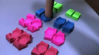 Compilation of Extremely Satisfying crushing of Kinetic Sand | Relax | ASMR | 10