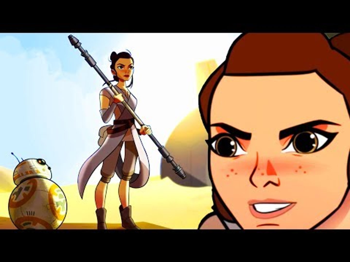 ⁣Star Wars FORCES OF DESTINY Teaser Trailer (2D Animation - Shorts - 2017)