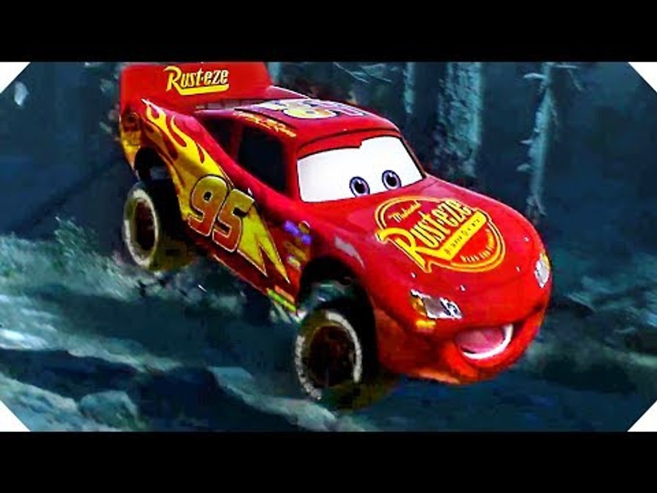 Lightning McQueen BIG JUMP in the Forest ! CARS 3 (Animation, 2017