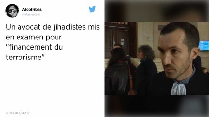 Download Video: Un avocat de jihadistes mis en examen pour 