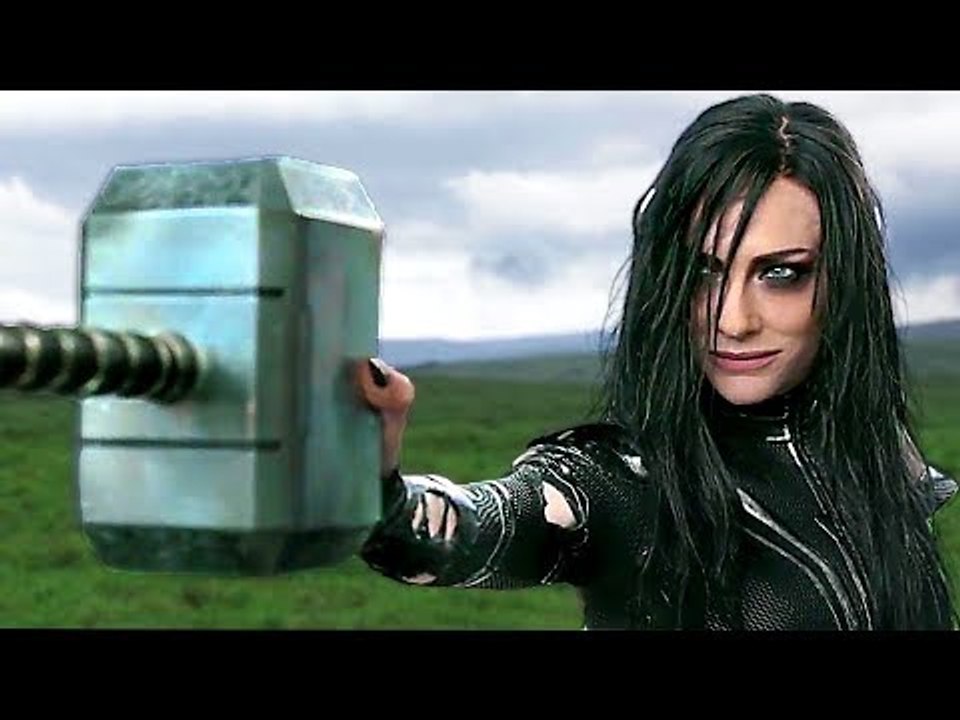THOR 3 "Hela Destroys Mjölnir VS Thor" Movie Scene ✩ Ragnarok Clip, Marvel (2017)