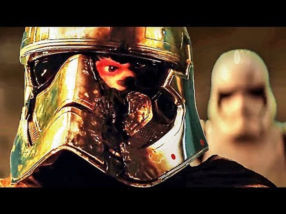 STAR WARS 8 Deleted PHASMA Death Scene VS Original Scene (Which One Do You Prefer?)