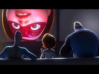 INCREDIBLES 2 Legal Superheroes Scene (Animation, 2018)