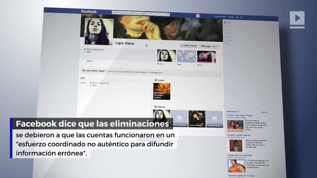Facebook reprime las operaciones de 'noticias falsas' basadas en Rusia
