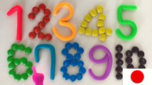 Number Count 12345678910 Color Japanese version Play-Doh Toy Soda