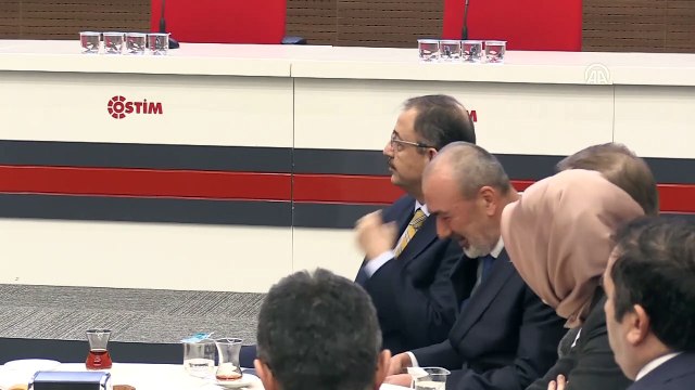 Özhaseki, Ostim OSB yöneticileriyle buluştu - ANKARA