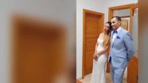 La boda de Romina con Raúl tres días después de ser agredida
