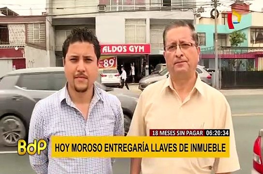 San Miguel: sujeto que debe 18 meses de alquiler entregaría hoy el inmueble