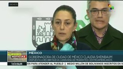 Download Video: México: CDMX otorgará ayuda a la nueva caravana migrante