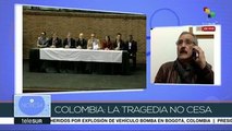 Caycedo: Muy delicado que gob. colombiano no tenga una política de paz
