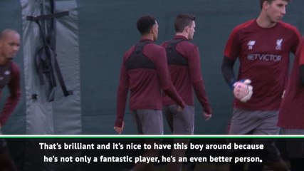 Robertson has improved my Scottish! - Klopp on new deal