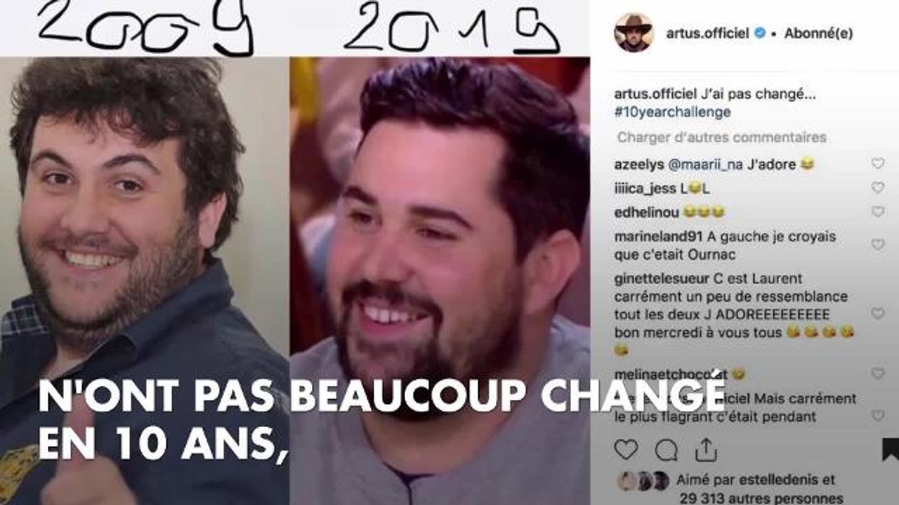 PHOTOS. Laurence Boccolini, Alex Goude, Sandrine Quétier... quand les animateurs télé font le #10YearsChallenge