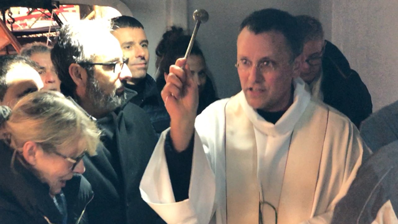 Bénédiction d’un bateau de pêche à la coquille