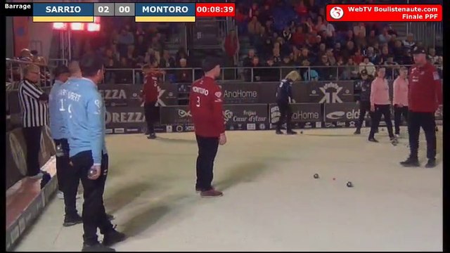 Finales PPF 2019 à Fréjus : Quart barrage de poules SARRIO vs MONTORO