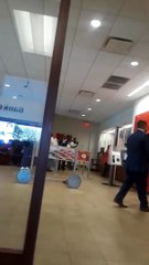 Irate Woman Demands Money From Bank