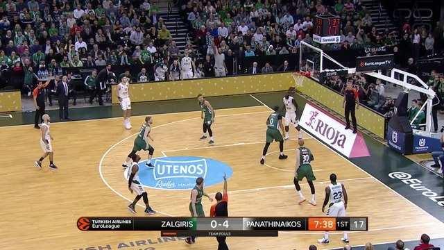 Zalgiris Kaunas - Panathinaikos OPAP Athens Highlights | Turkish Airlines EuroLeague RS Round 19
