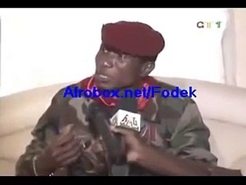 Le clash de Dadis Camara à Bernard Kouchner