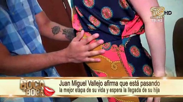María del Mar Santos y Juan Miguel Vallejo cuentan los meses para la llegada de su hija