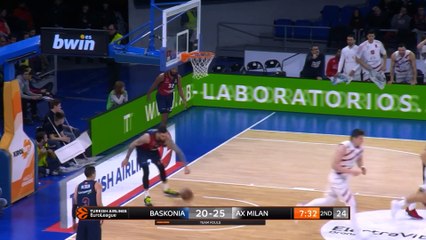 KIROLBET Baskonia Vitoria-Gasteiz - AX Armani Exchange Olimpia Milan Highlights | EuroLeague RS Round 19