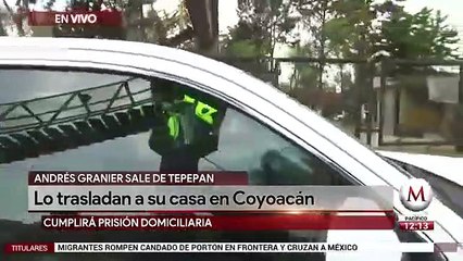 Trasladan a Andres Granier a prision domiciliaria