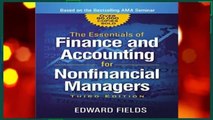 The Essentials of Finance and Accounting for Nonfinancial Managers