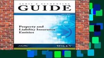 Property and Liability Insurance Entities 2018 (AICPA Audit and Accounting Guide)