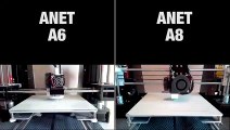 Anet A6 vs Anet A8 Test Print - Benchmark (4k)