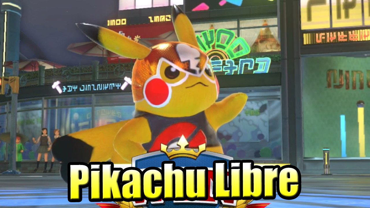 Pokken Tournament DX Gameplay Part 19 — PIKACHU LIBRE Gameplay {Switch}