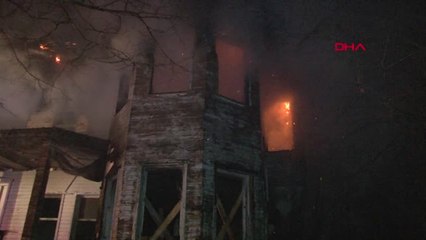 Beykoz'da Orman Alandaki Köşkte Yangın