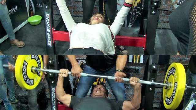 Salman Khan and Lulia Vantur accepted FITNESS CHALLENGE and completed it; Watch Video | FilmiBeat