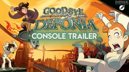 Goodbye Deponia - Trailer PS4 & Xbox One