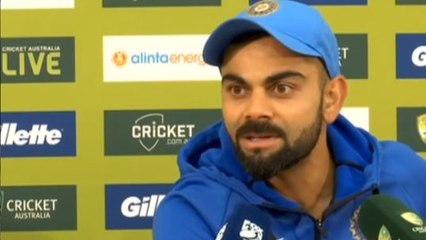 Tải video: India Vs Australia : Virat Kohli says, No one is more committed than MS Dhoni | Oneindia News