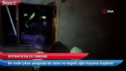 Yangında kızını evden çıkardı, kurtarmak istediği oğluyla birlikte öldü