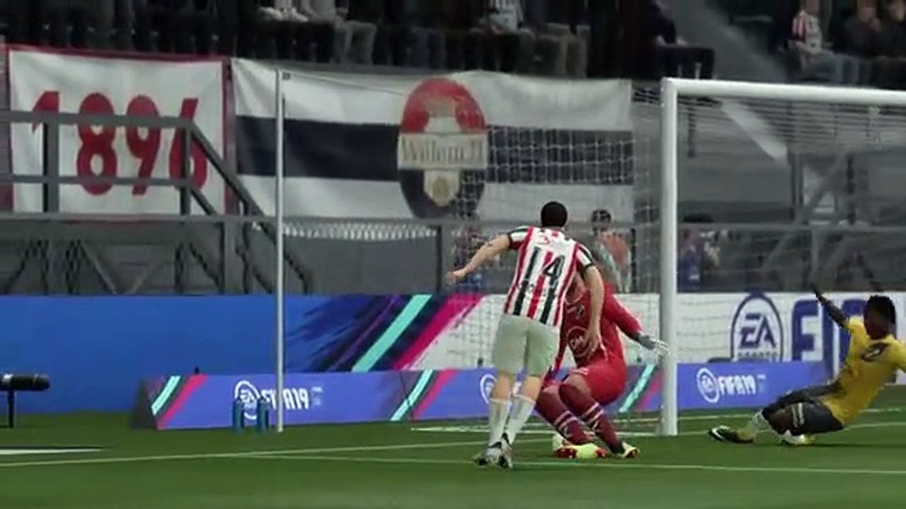 Dutch Eredivisie - NAC Breda @ Willem II - FIFA 19 Simulation Full Game 20/1/19