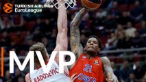 Turkish Airlines EuroLeague Regular Season Round 19 MVP: Will Clyburn, CSKA Moscow