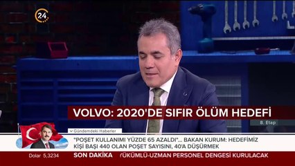 VOLVO: 2020'de sıfır ölüm hedefi