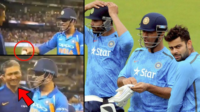 India vs Australia : M S Dhoni Cracks Joke On Her Retirement Gossips | Oneindia Telugu