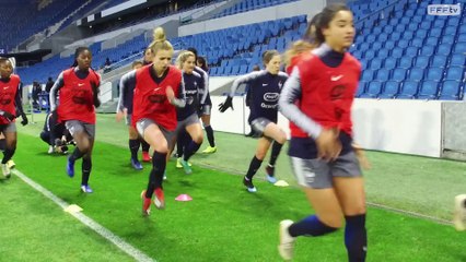 Equipe de France Féminine : entraînement avant France-USA I FFF 2019
