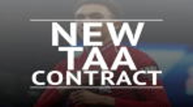 Alexander-Arnold signs long-term Liverpool deal